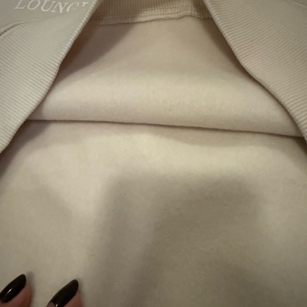 Beige Lounge Set with Logo Print - Picture 3 of 6